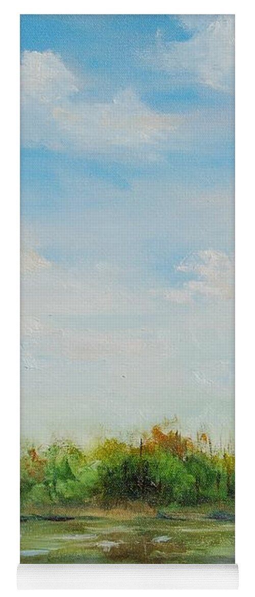 Fishing on the Lake Yoga Mat