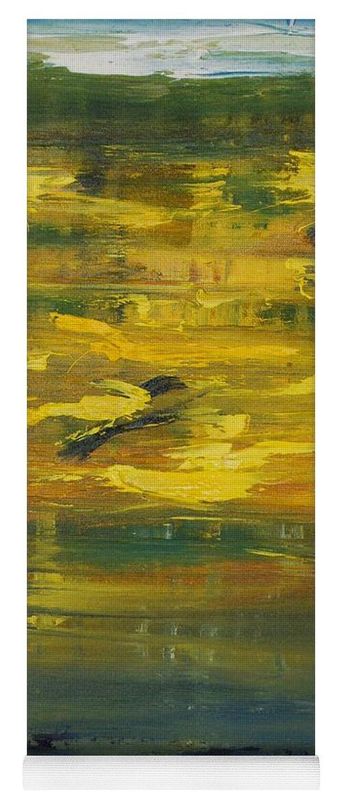 Yellow in the Deep Yoga Mat