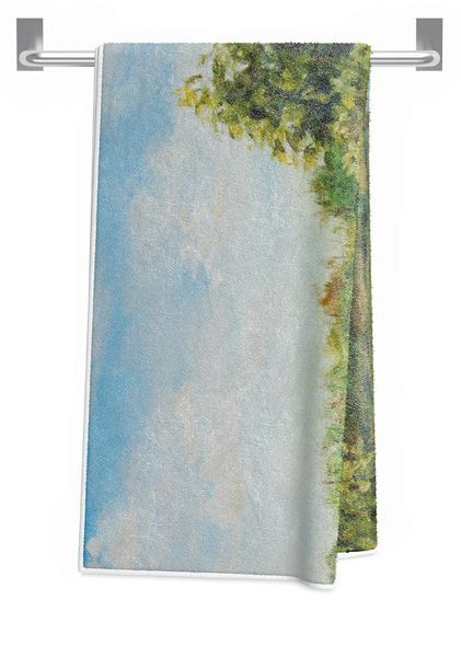Fishing on the Lake Beach Towel