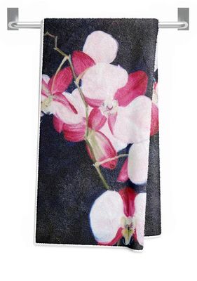 Orchid Study II Beach Towel