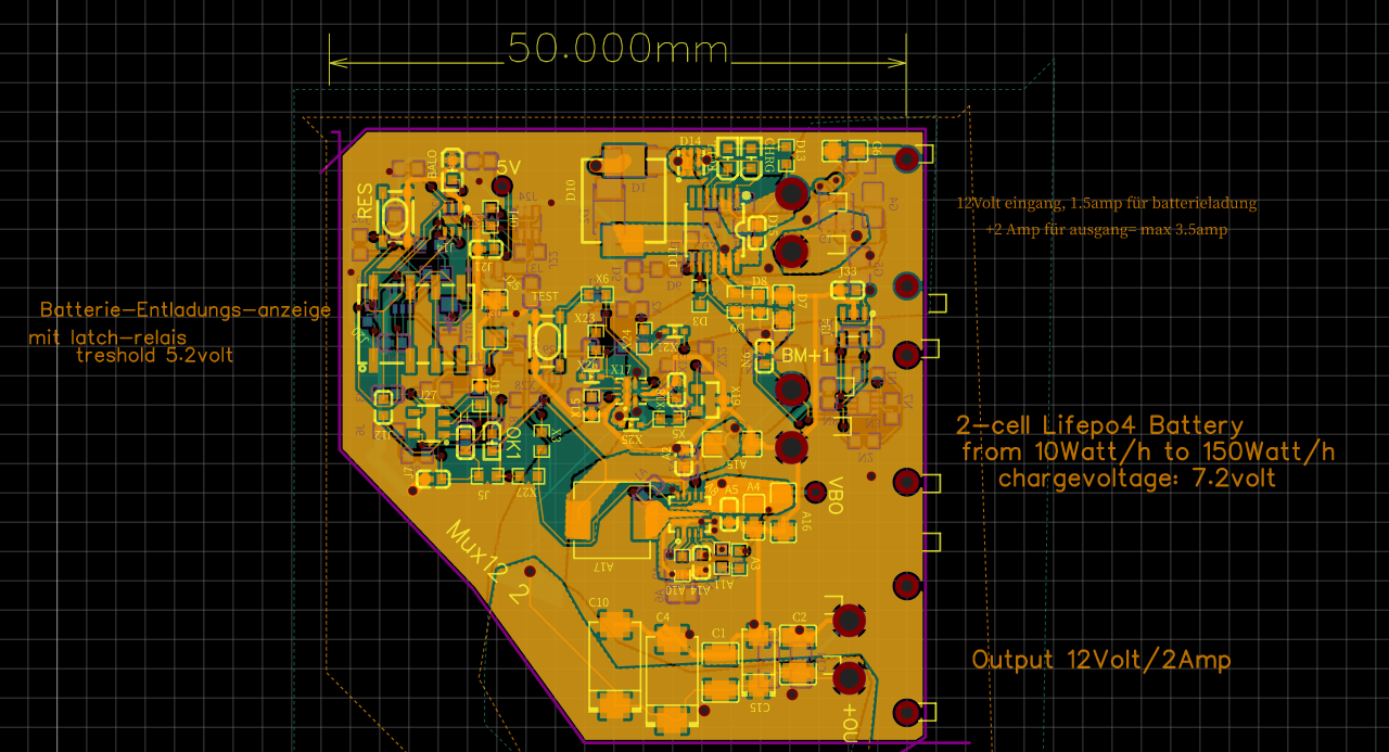 12 V   Powerpriority-Multiplexer