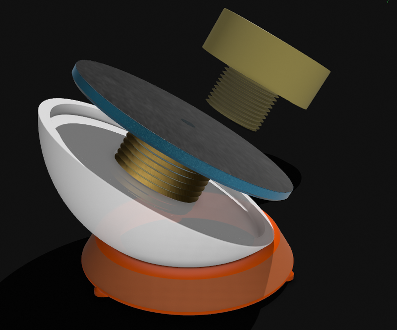 3D-Kipptisch für Mikro-Makroskopie