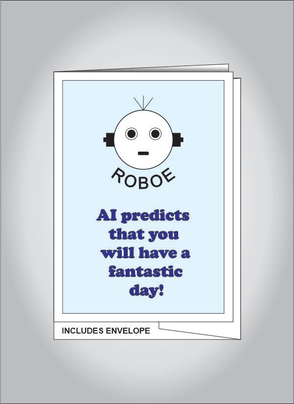 Happy Birthday Artificial Intelligence card