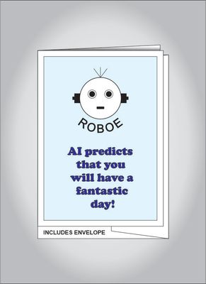 Happy Birthday Artificial Intelligence card