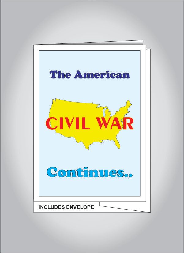 American Civil War card