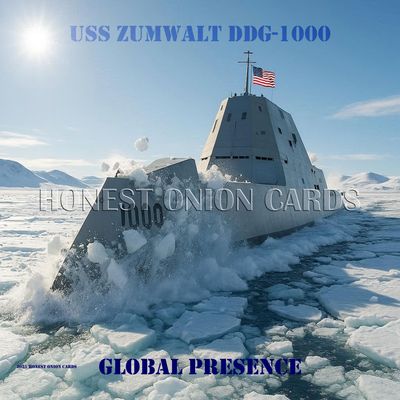 USS ZUMWALT DDG-1000 ARCTIC DIGITAL IMAGE