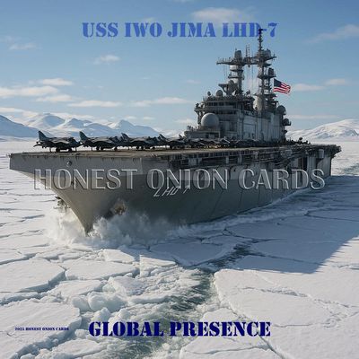 USS IWO JIMA LHD-7 ARCTIC DIGITAL IMAGE