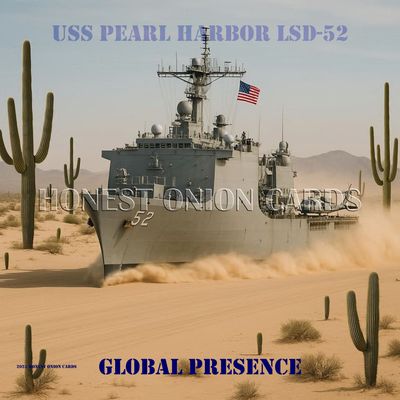 USS PEARL HARBOR LSD-52 DESERT DIGITAL IMAGE