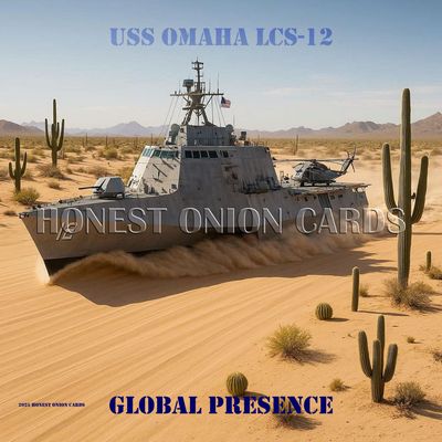 USS OMAHA  LCS-12 ARCTIC DIGITAL IMAGE