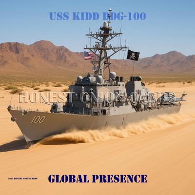 USS KIDD DDG-100 DESERT DIGITAL IMAGE