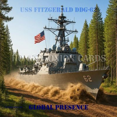 USS FITZGERALD DDG-62 FOREST DIGITAL IMAGE