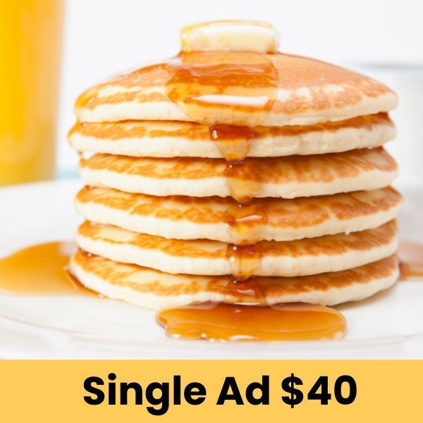 Pancake Supper Single Ad