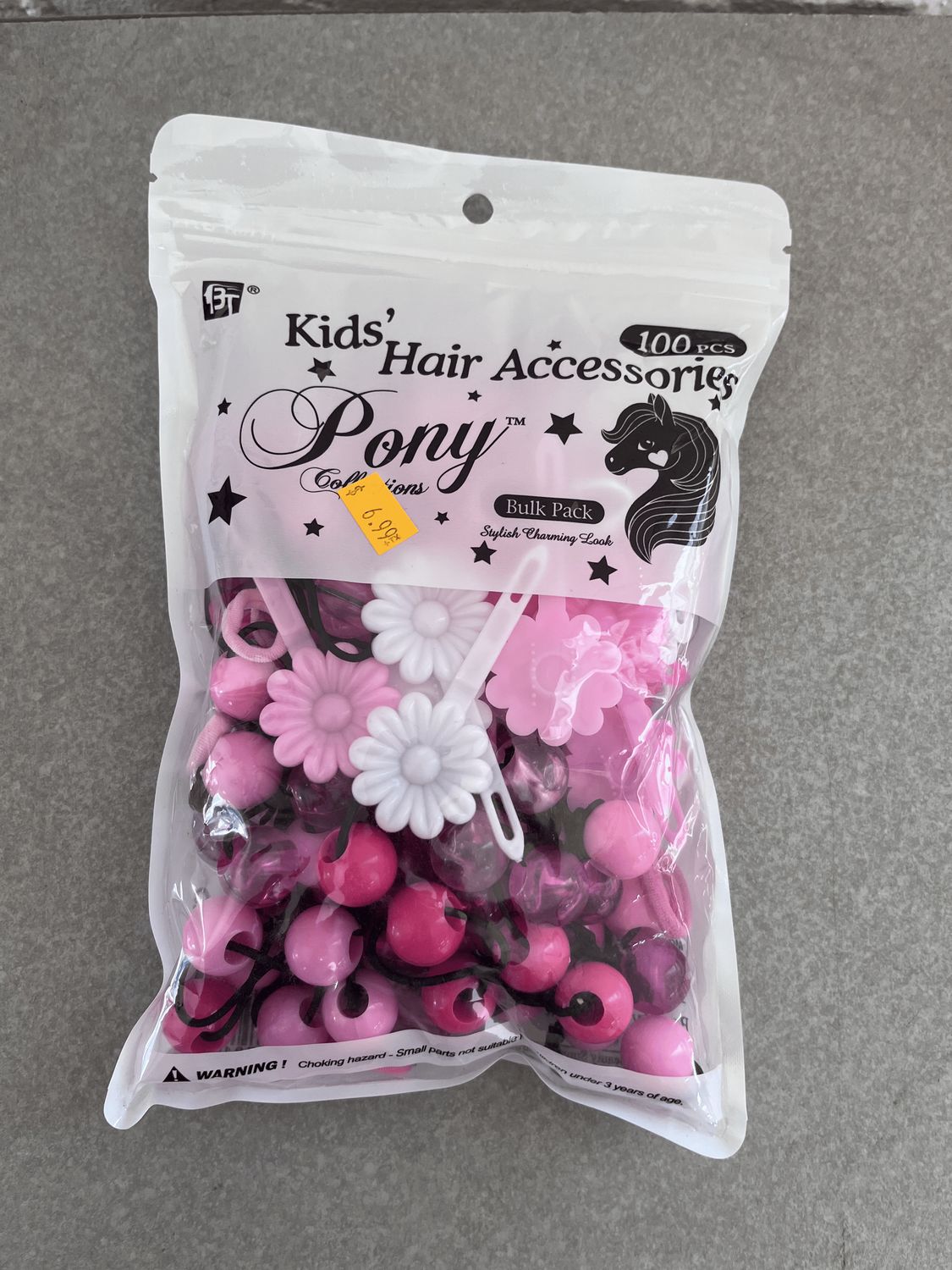 Pony Collections Kids Hair Accessories Bulk