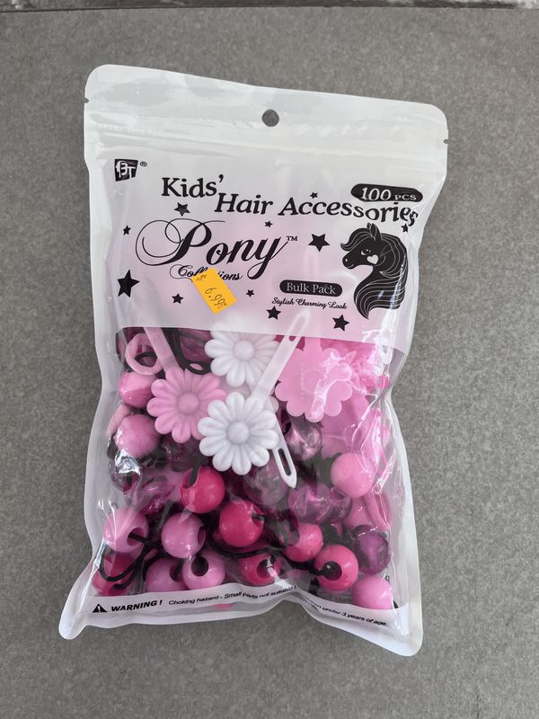Pony Collections Kids Hair Accessories Bulk