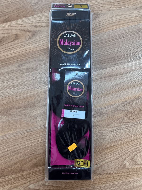 Labuan Malaysian Remi - 12 inch - 100 Human Hair