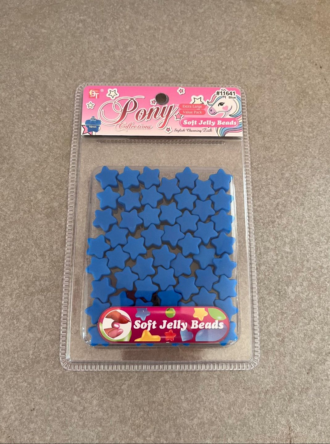 Pony Collections Soft Jelly Beads
