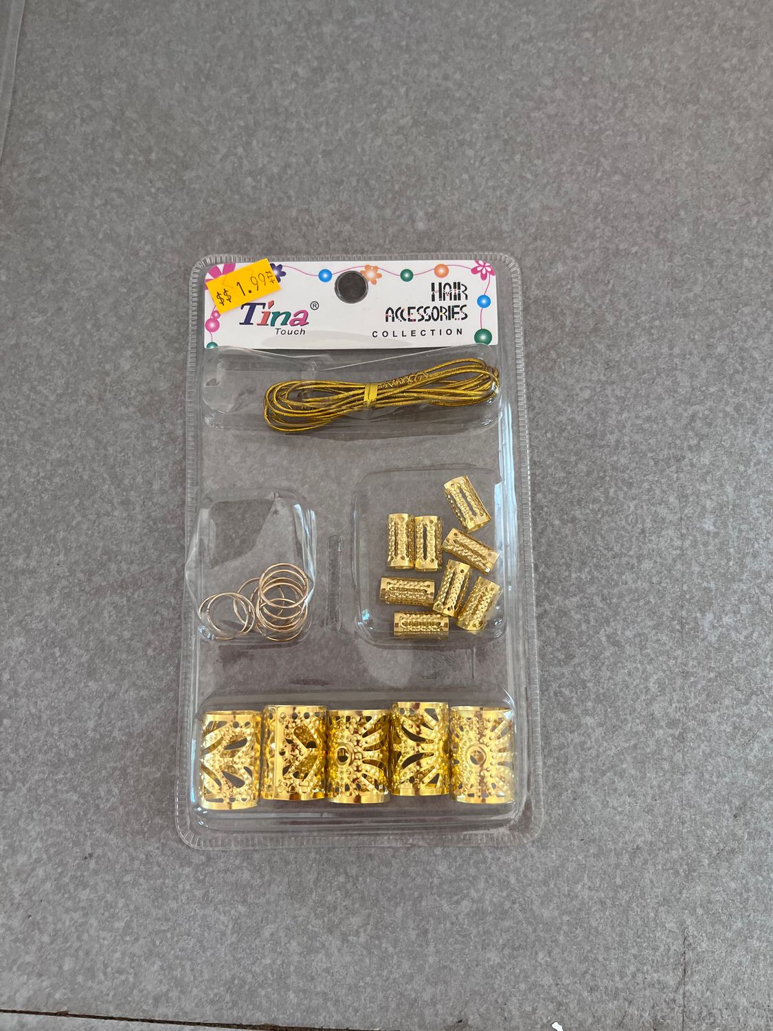Tina Hair Accessories Collections - Hair Beads Kit