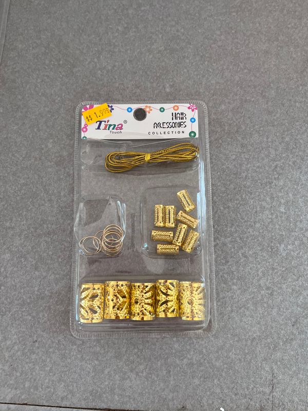 Tina Hair Accessories Collections - Hair Beads Kit