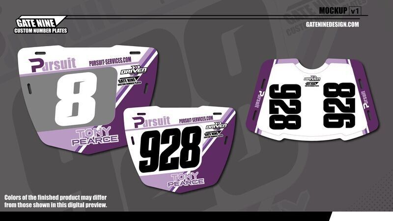 Pursuit Restoration Custom Number Plates