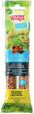 Living World - Canary Fruit Stick 2pk