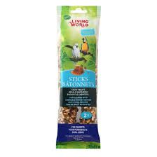 Living World - Parrot Honey Stick (2pk)