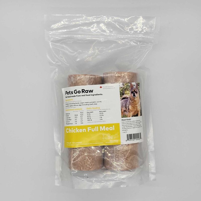 Pets Go Raw - Chicken Full Meal Dog