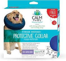 Calm Paws - Inflatable Protective Collar w/ Calming Disk