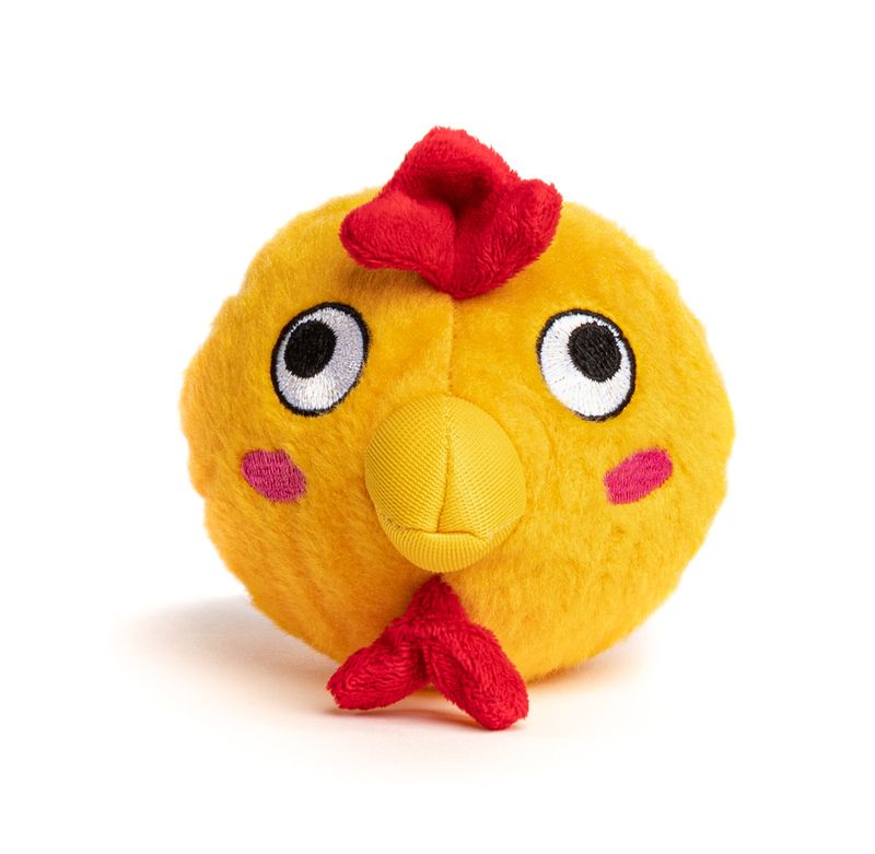 Fabdog - Faball Squeakey Dog Toy Chicken