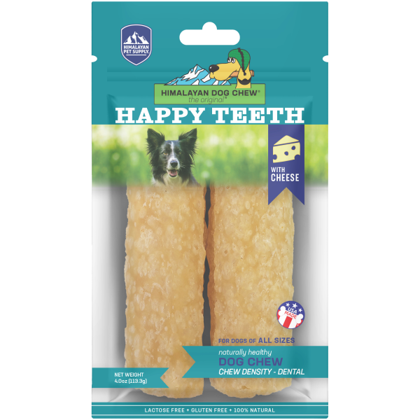 Himalayan - Dog Chew Happy Teeth Cheese 4oz