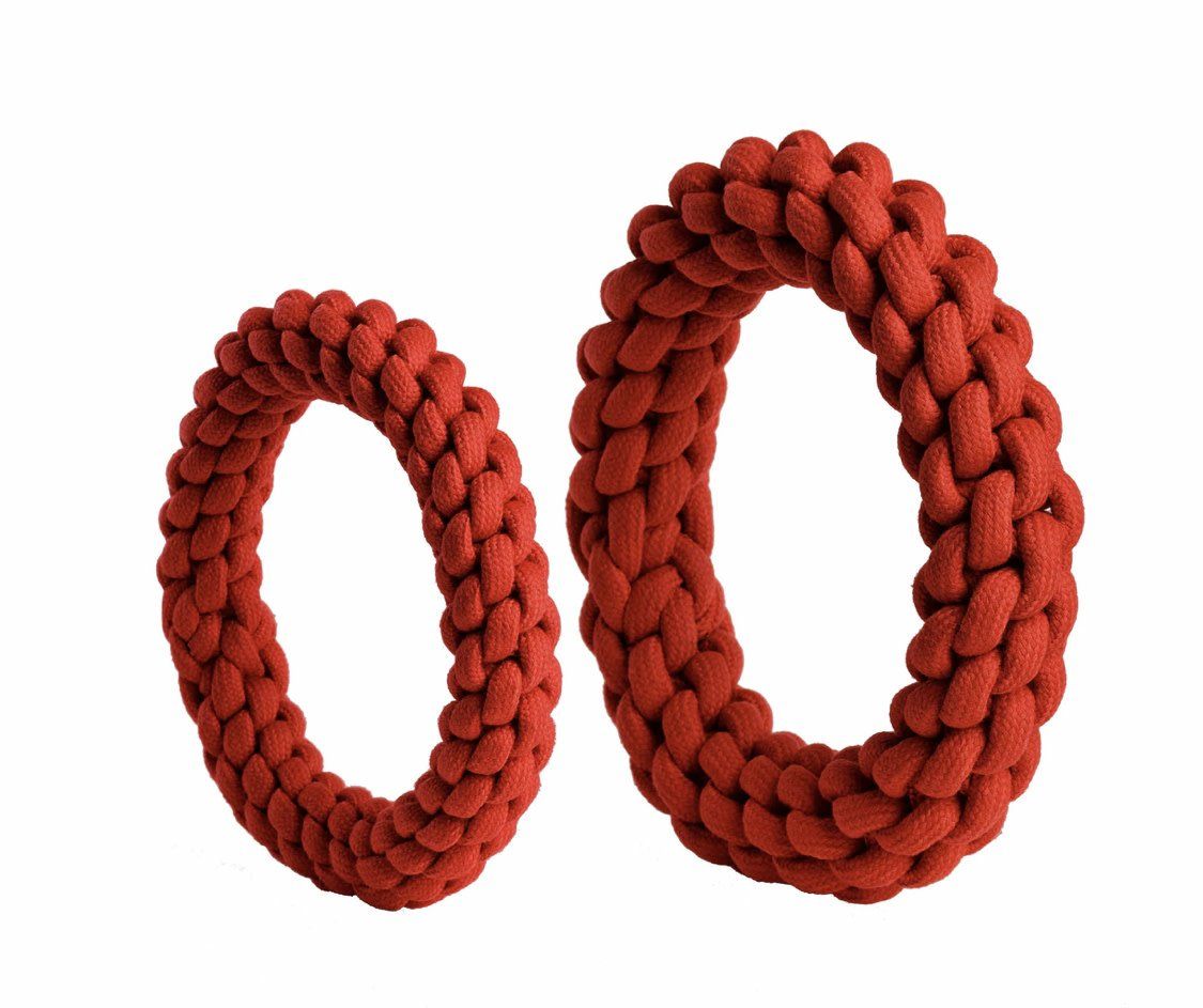 Pet Ki - RompiDogz Tug N&#39; Toss Rope Toy Red