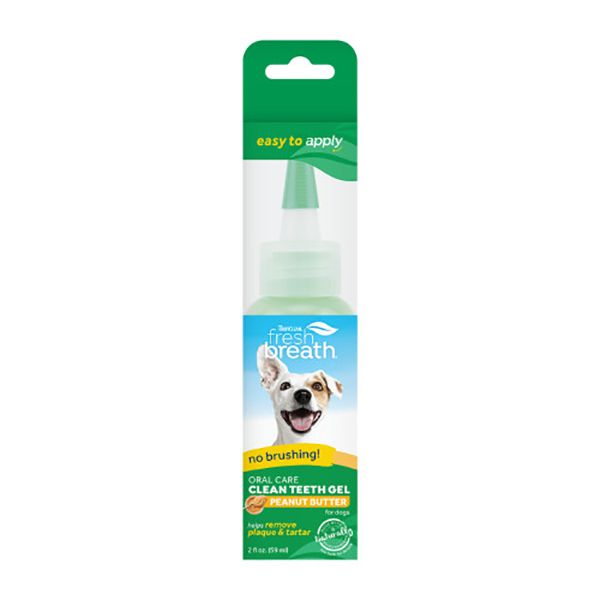 Tropiclean - Fresh Breath Clean Teeth Gel Peanut Butter 2oz