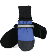 Muttluks - Fleece Lined Dog Boots Blue
