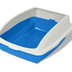 Van Ness - Litter Pan with Rim Large 19&quot;x15&quot;x4&quot;