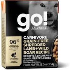 Go! - Carnivore Shredded Lamb &amp; Boar Dog 12.5oz