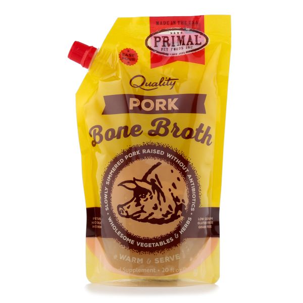 Primal - Frozen Bone Broth Pork 20oz