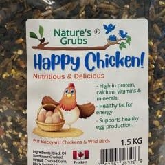 Nature&#39;s Grub - Happy Flock Grub/Wild Bird 1.5kg