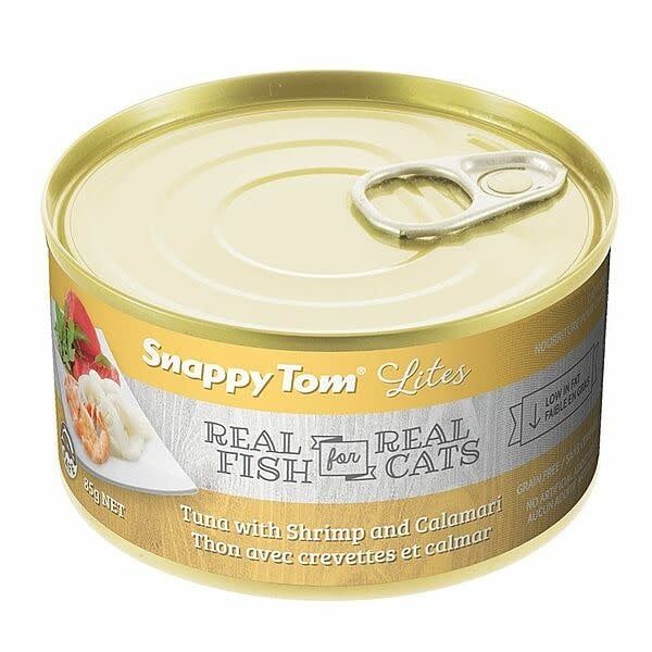 Snappy Tom - Lites Tuna with Shrimp &amp; Calamari 156g Cat