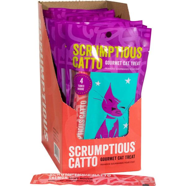 Scrumptious Catto - Salmon Recipe Mousse 4pk