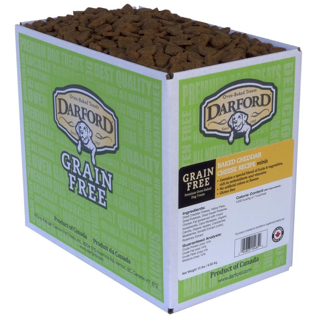 Darford - Grain Free Baked Cheddar Cheese Minis (per ounce)