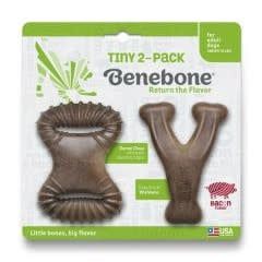 Benebone - Bacon Tiny (Dental Chew &amp; Wishbone) 2pk