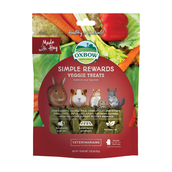 Oxbow - Simple Rewards Veggie Treats 85g