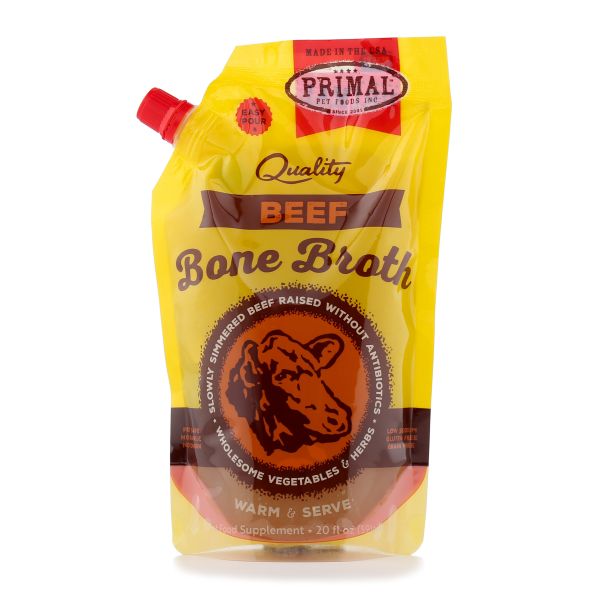 Primal - Frozen Bone Broth Beef 20oz