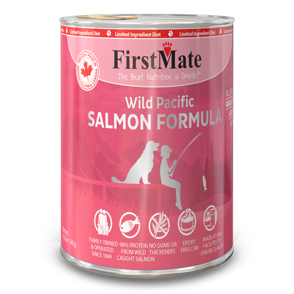 FirstMate - LID GF Salmon Dog 12.2oz