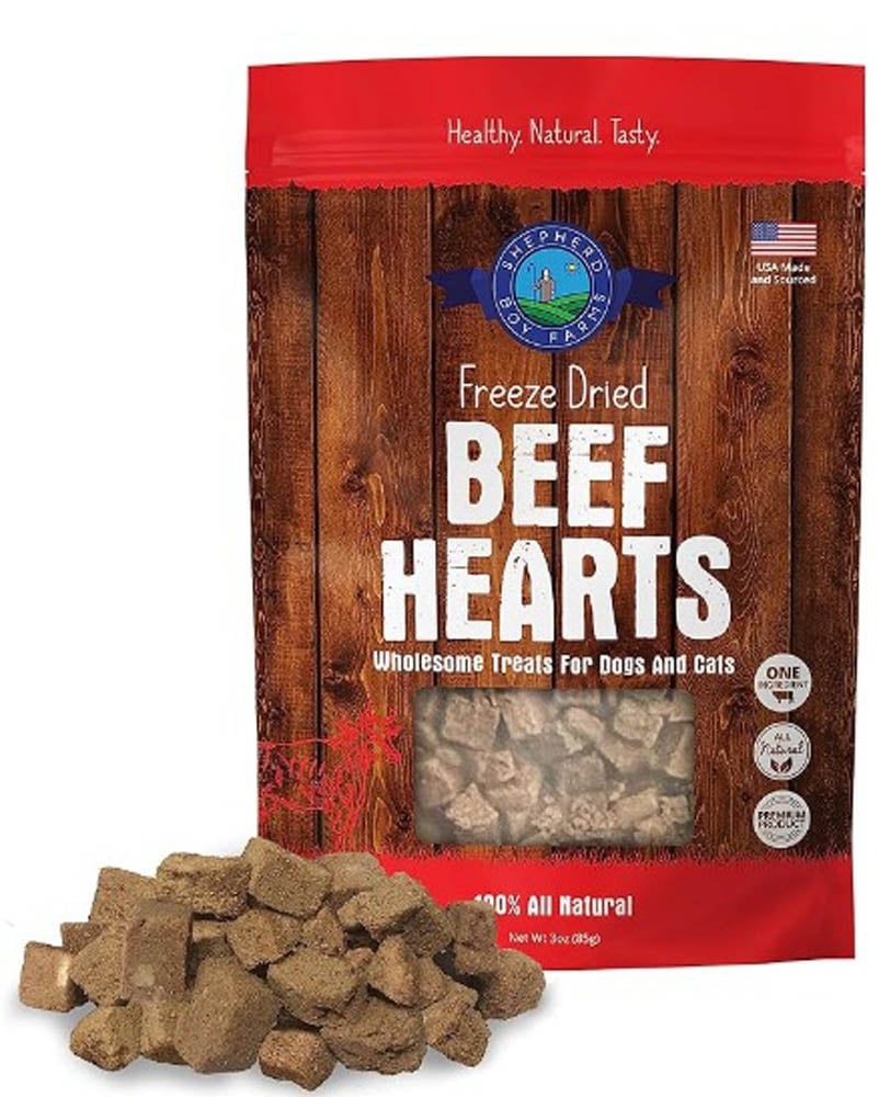 Shepherd Boy Farms - Freeze Dried Beef Hearts 226g