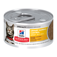 Hill&#39;s Science Diet - Adult Urinary &amp; Hairball Ctrl Cat 2.9oz