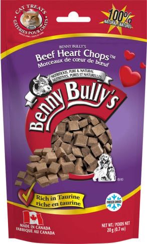 Benny Bullys - Cat Beef Heart Chops 20g
