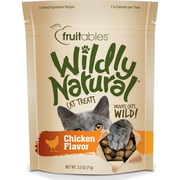 Wildly Natural - Cat Treats Free Range Chicken 71g