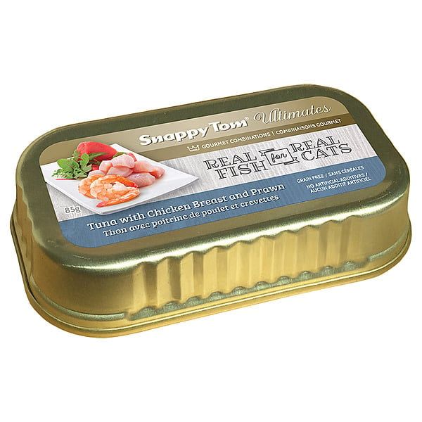 Snappy Tom - Ultimates Tuna with Chicken Breast &amp; Prawn 85g Cat