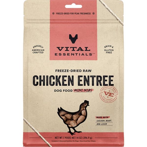 Vital Essentials - FD Raw Chicken Entree Mini Nibs 14oz Dog