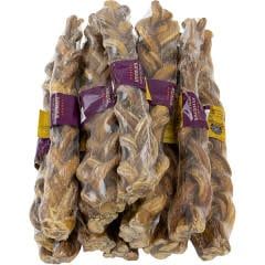 Silver Spur - Braided Buffalo Bully Stick 12&quot;